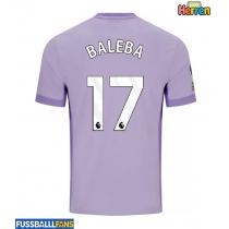 Brighton Carlos Baleba #17 Auswärtstrikot 2025-26 Kurzarm